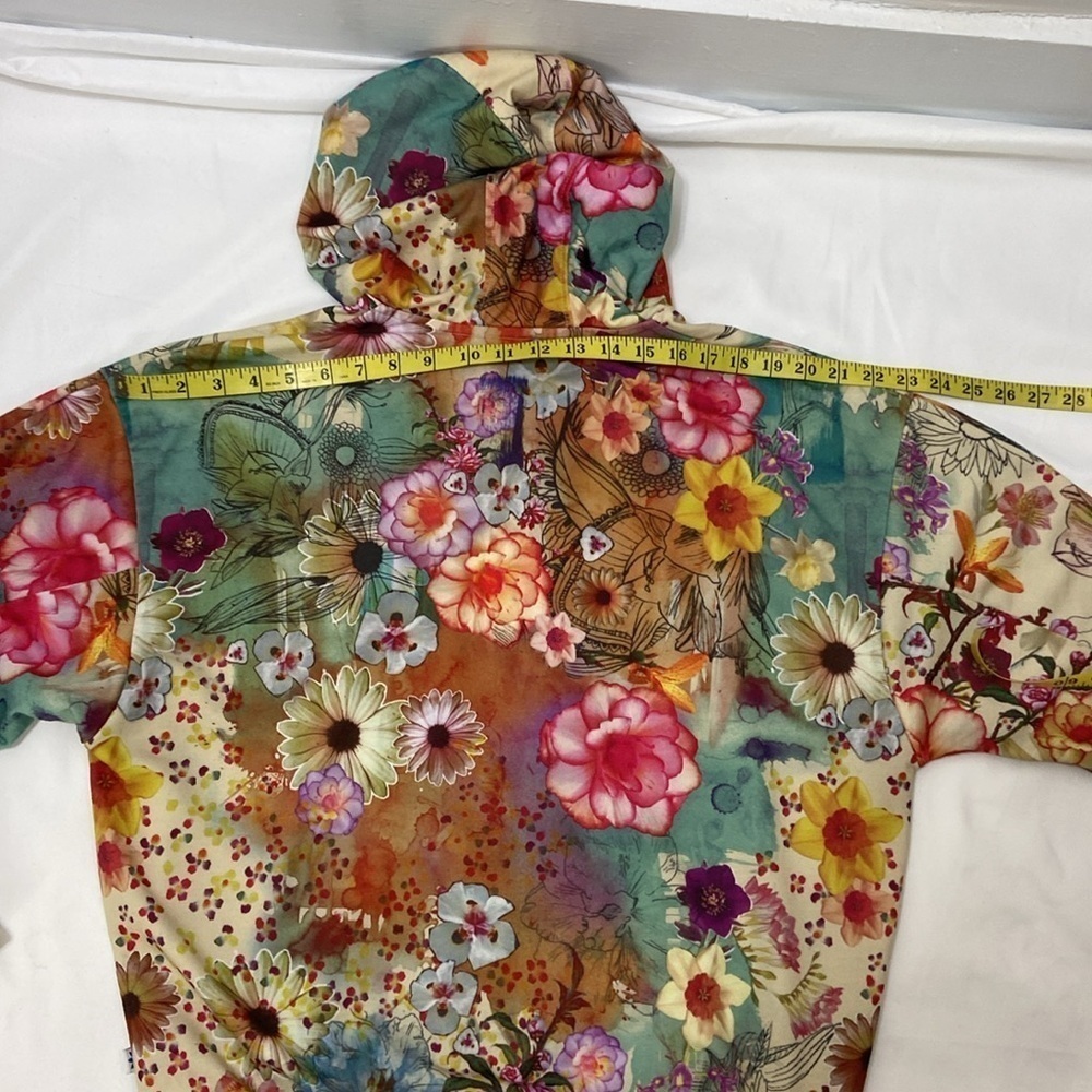 Adidas,Women’s Burgundy and multi color Sweatsuit.Size-M top,L pants - Picture 4 of 16